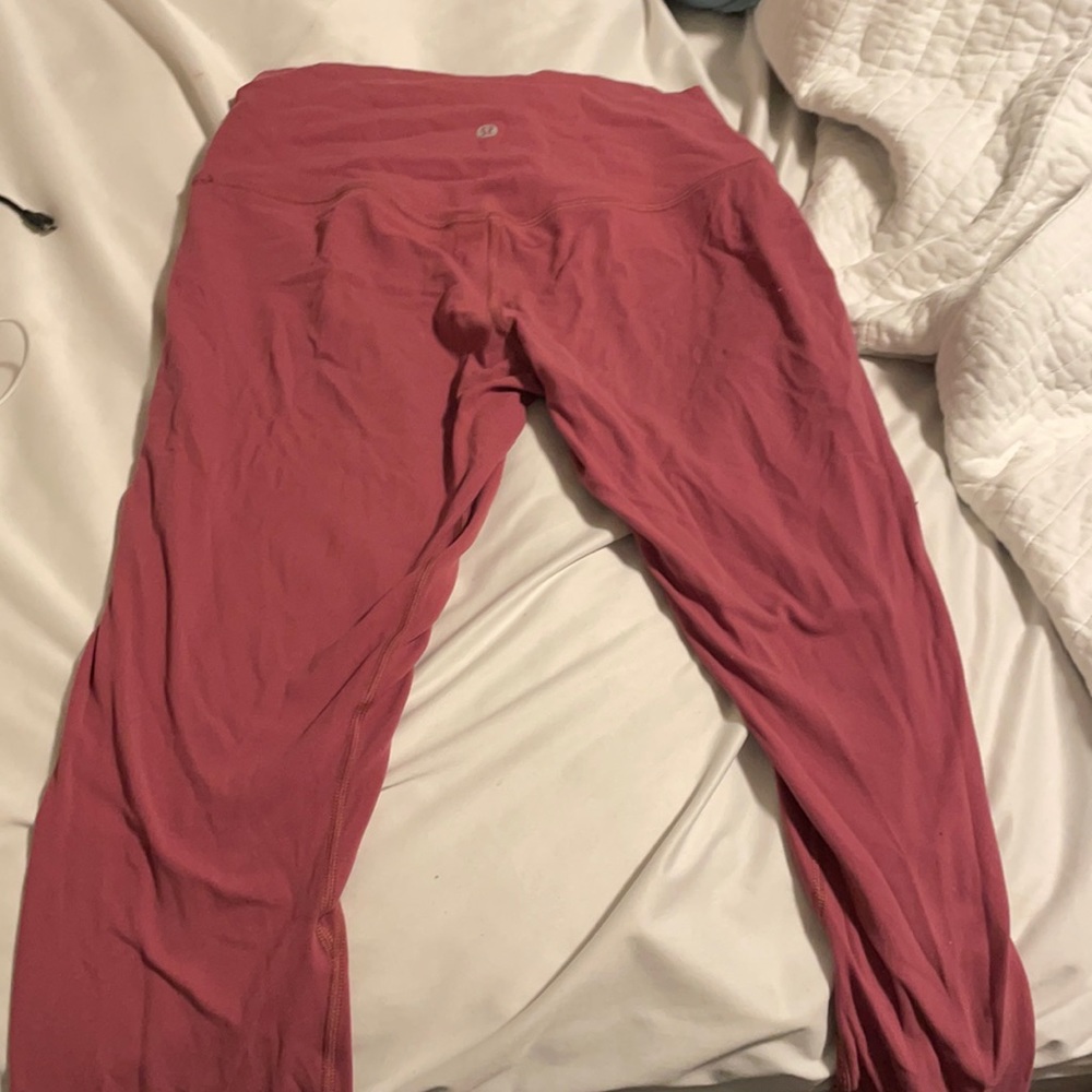 Lululemon Mauve align leggings